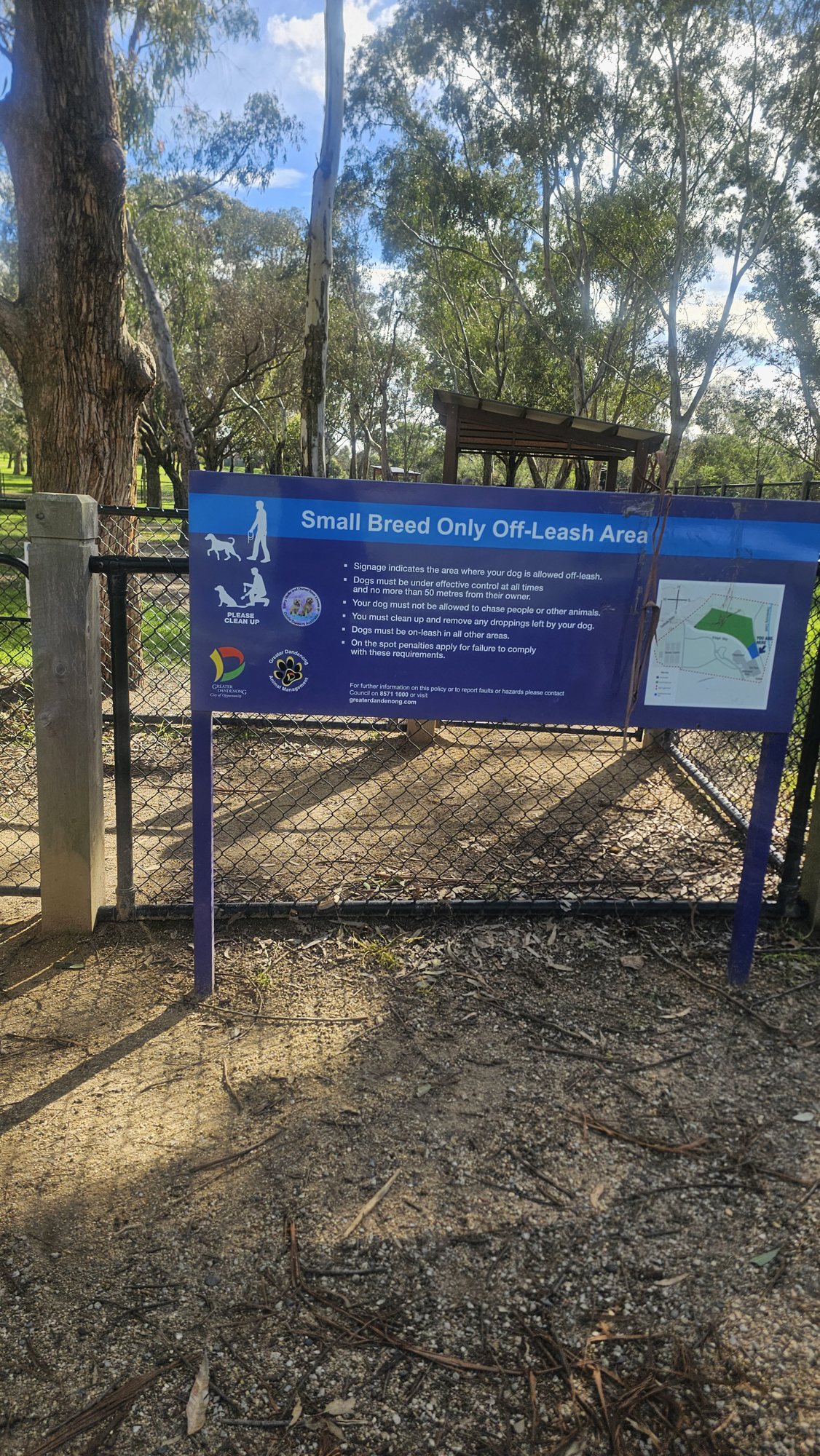 Small Breed Dog Fence rules