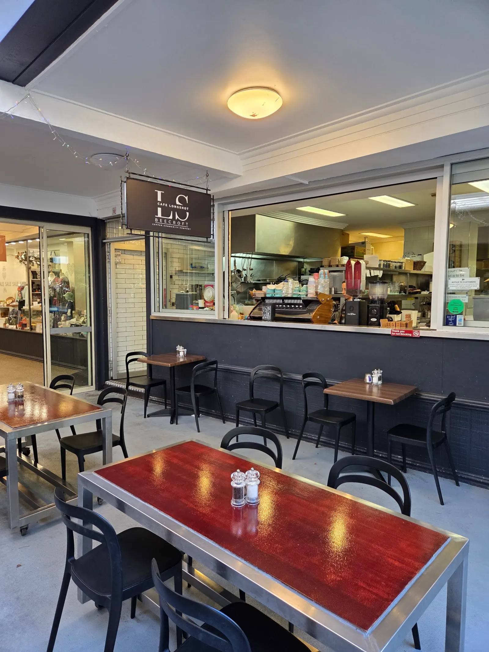 Cafe Long Shot