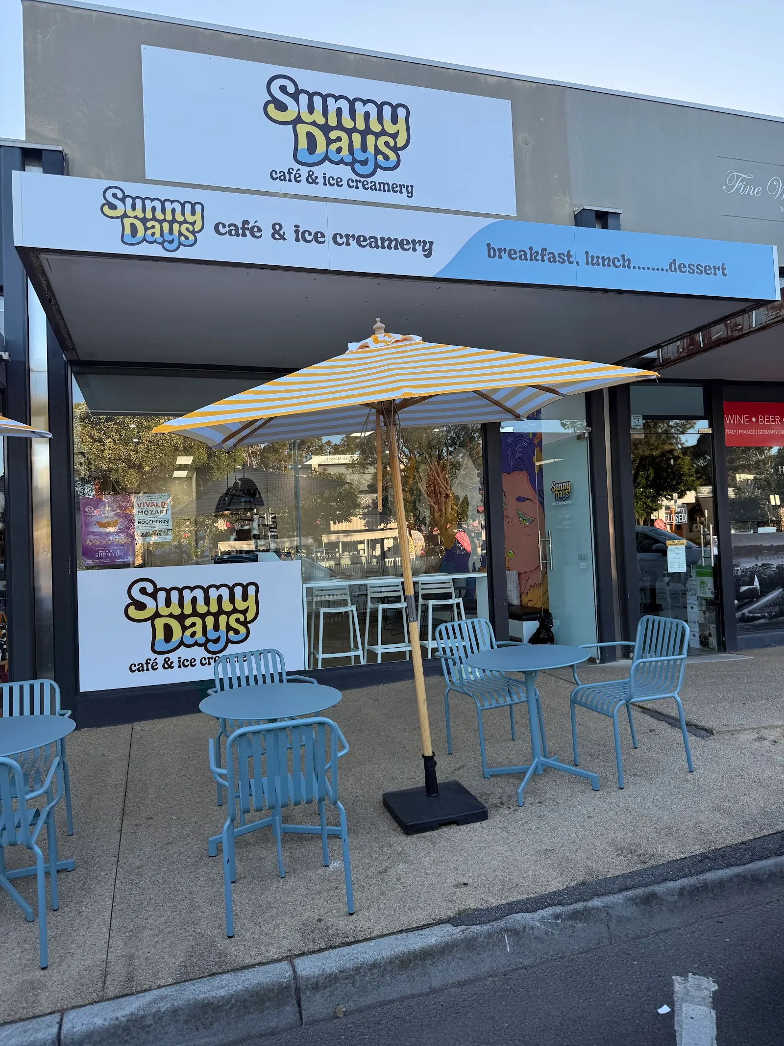 Sunny days cafe and ice creamery