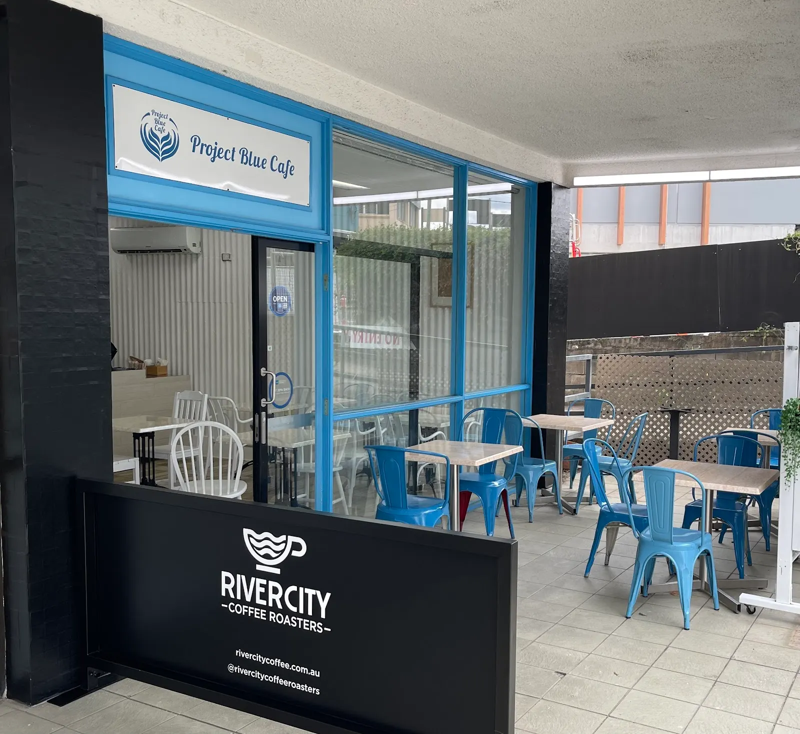 Project Blue Cafe
