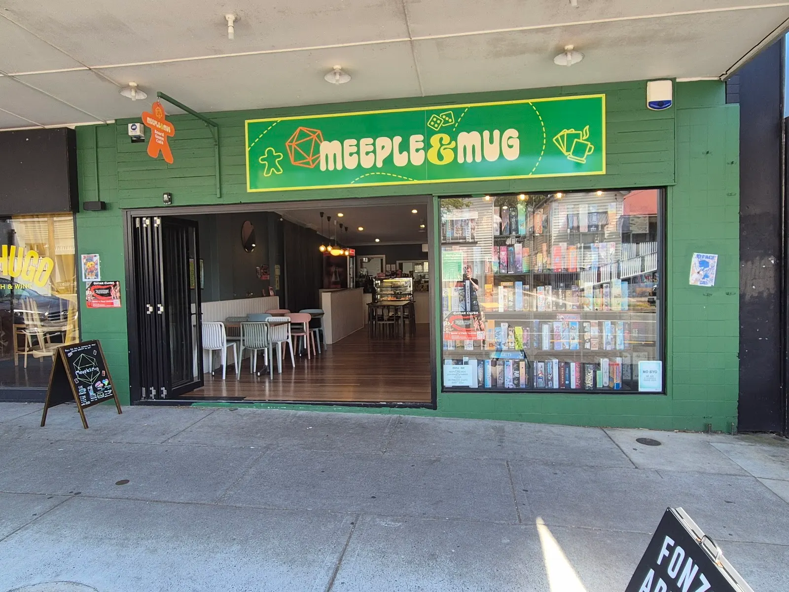 Meeple and Mug - board game cafe