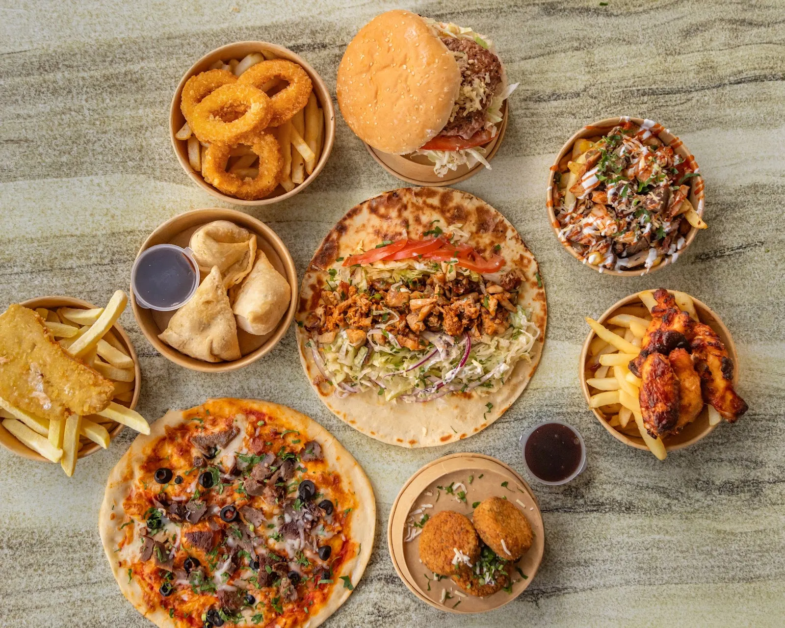 HONEYSUCKLE KEBAB AND PIZZA