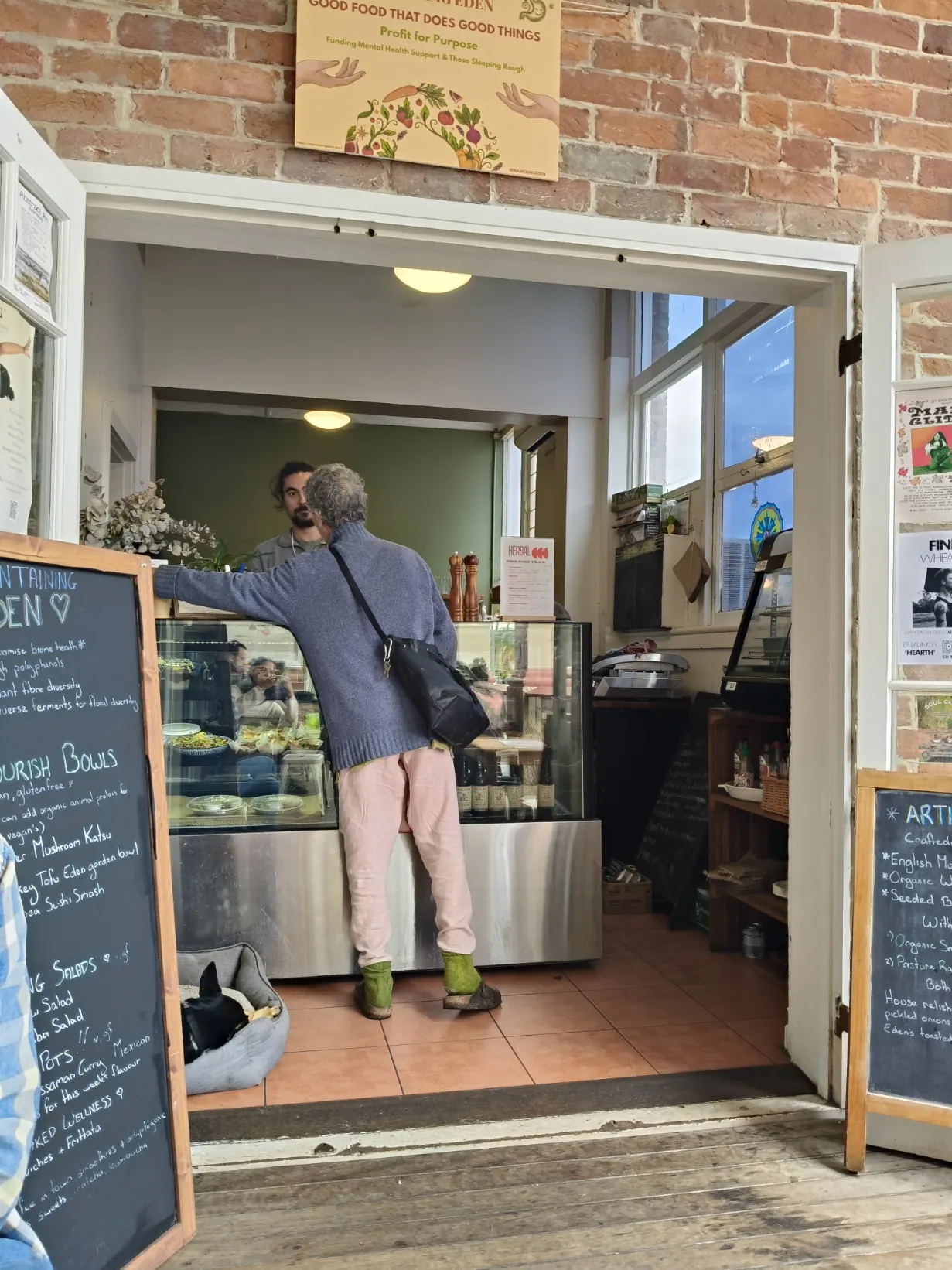 Maintaining Eden 100% Organic Wellness Gut Health Cafe