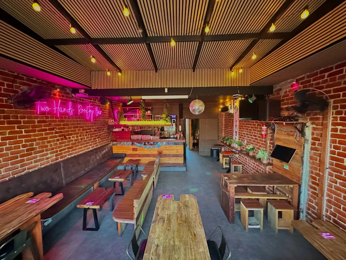 Two Hands Rooftop Bar & Beer Garden Eatery