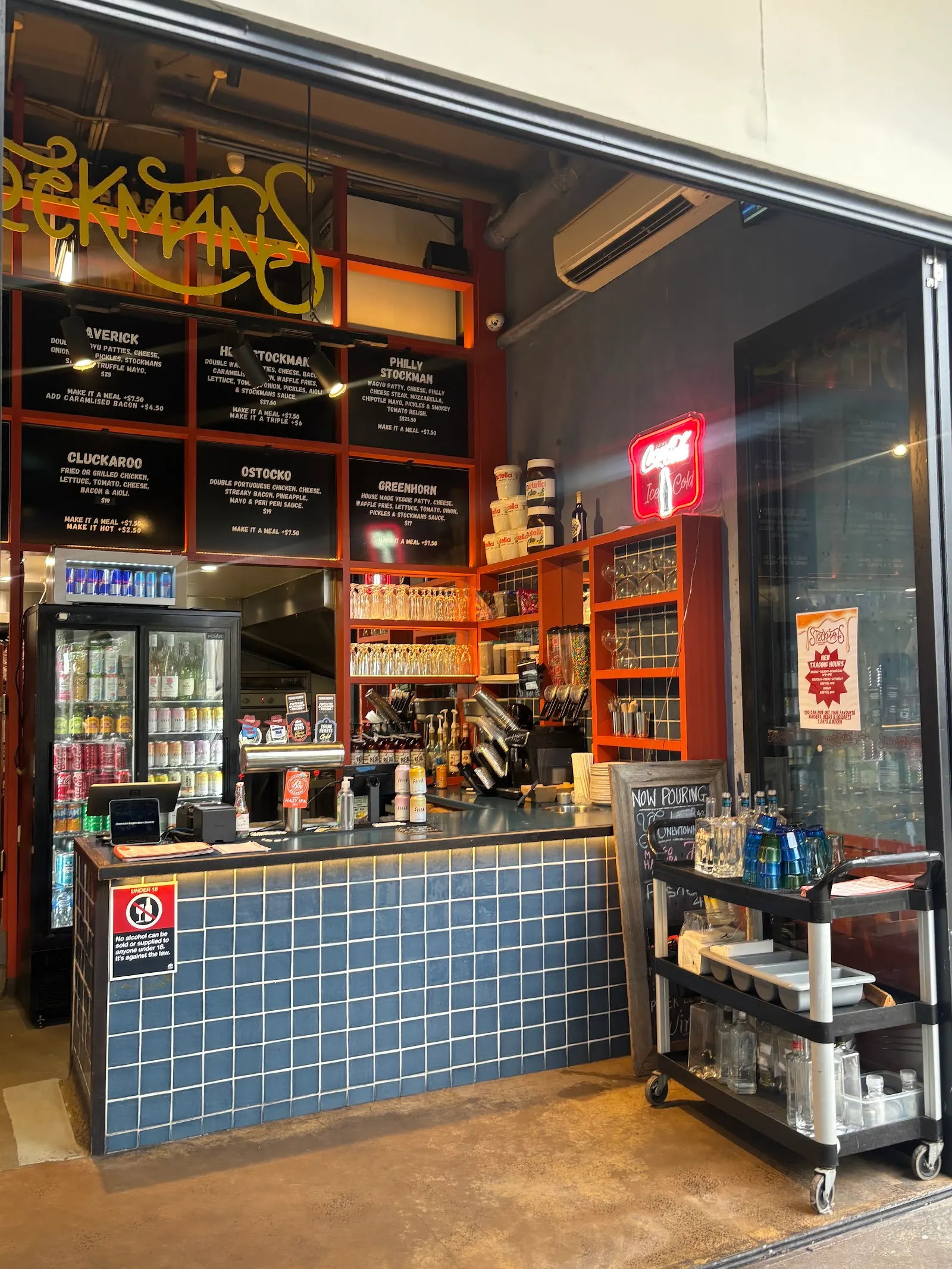 Stockmans Burgers Beers Desserts Dee Why
