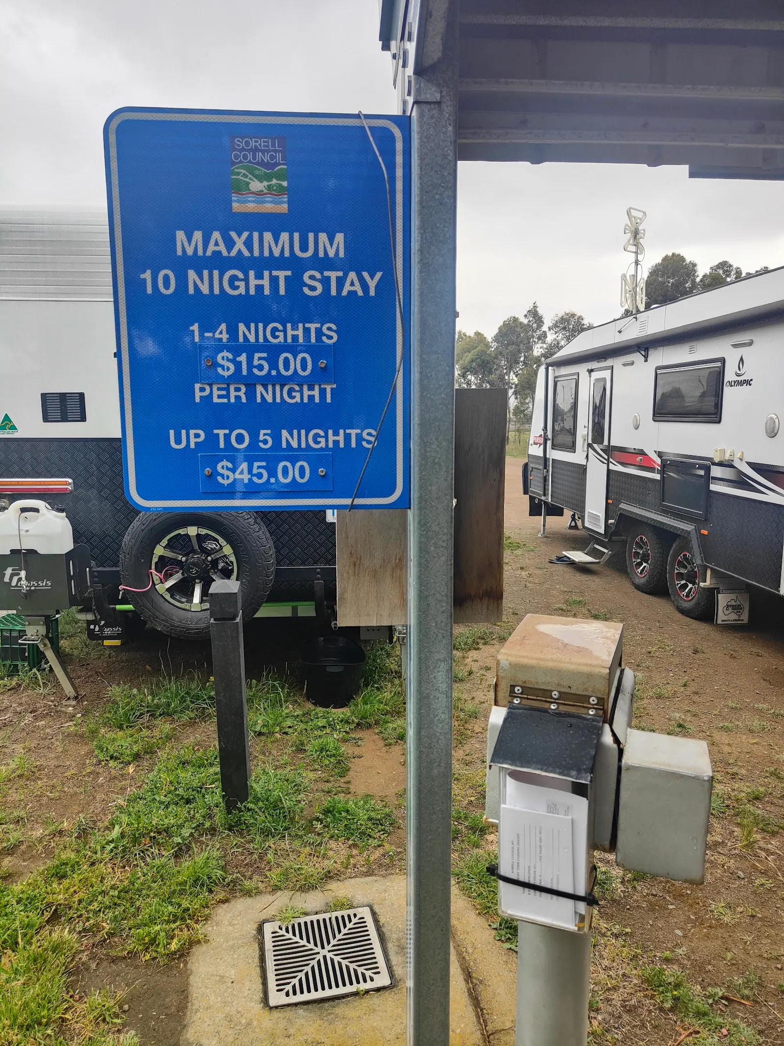 Sorell Council Self Contained RV Park