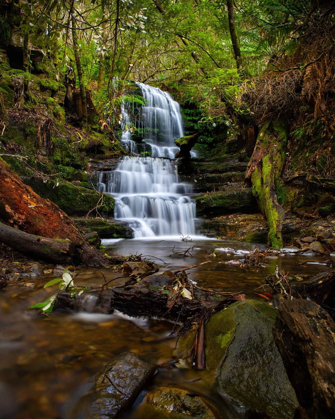 Secret Falls and Myrtle Gully Falls