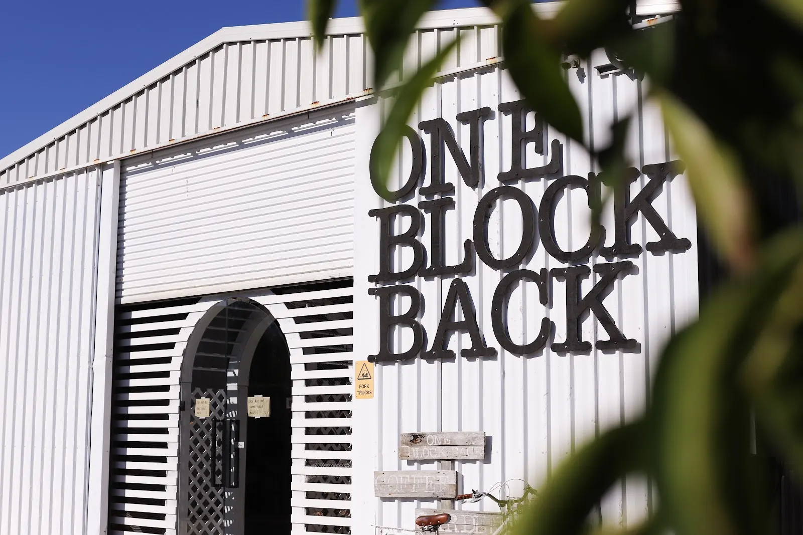 One Block Back