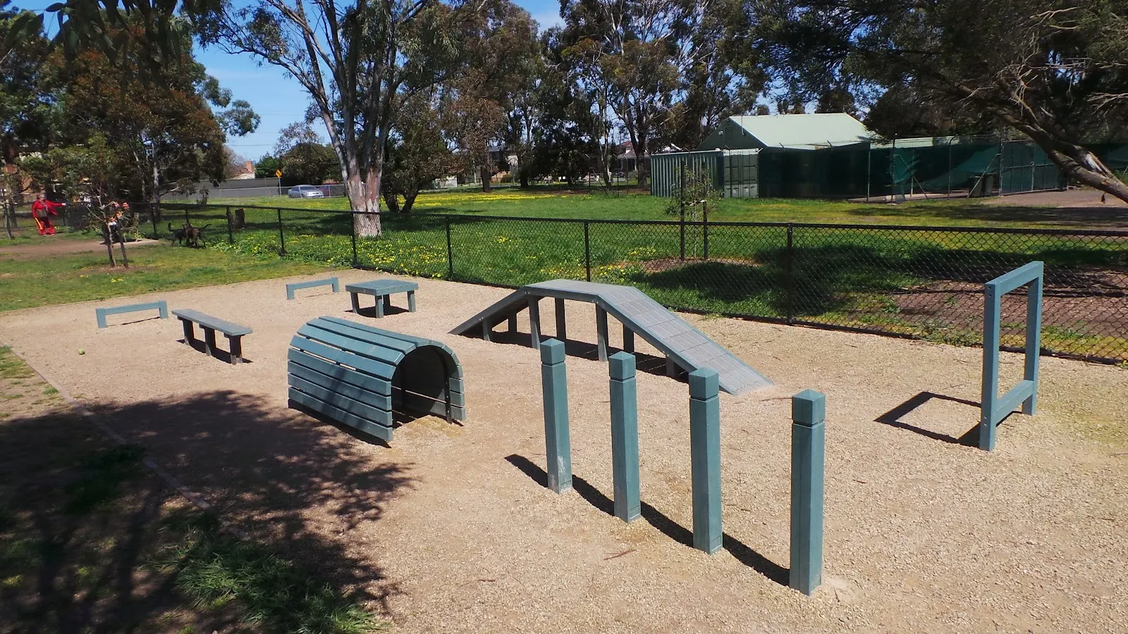 Bundoora Park Fenced Dog Park dog park