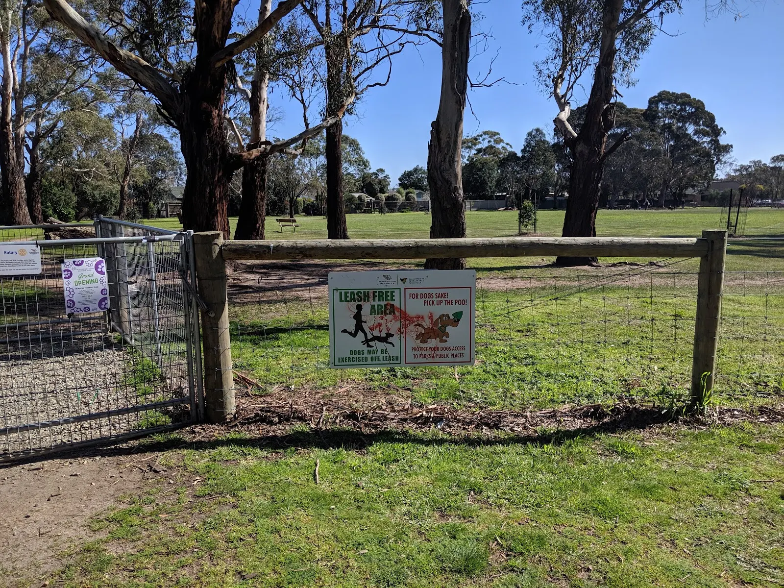 John Butler Reserve Fenced Dog Park dog park