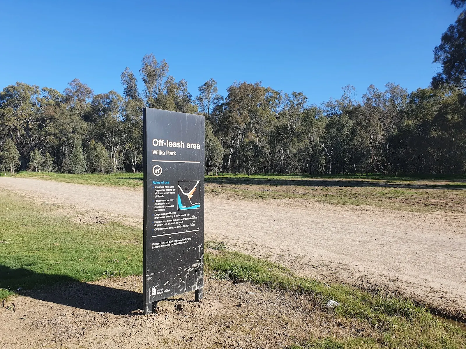 Wilks Park Off Leash Area dog park