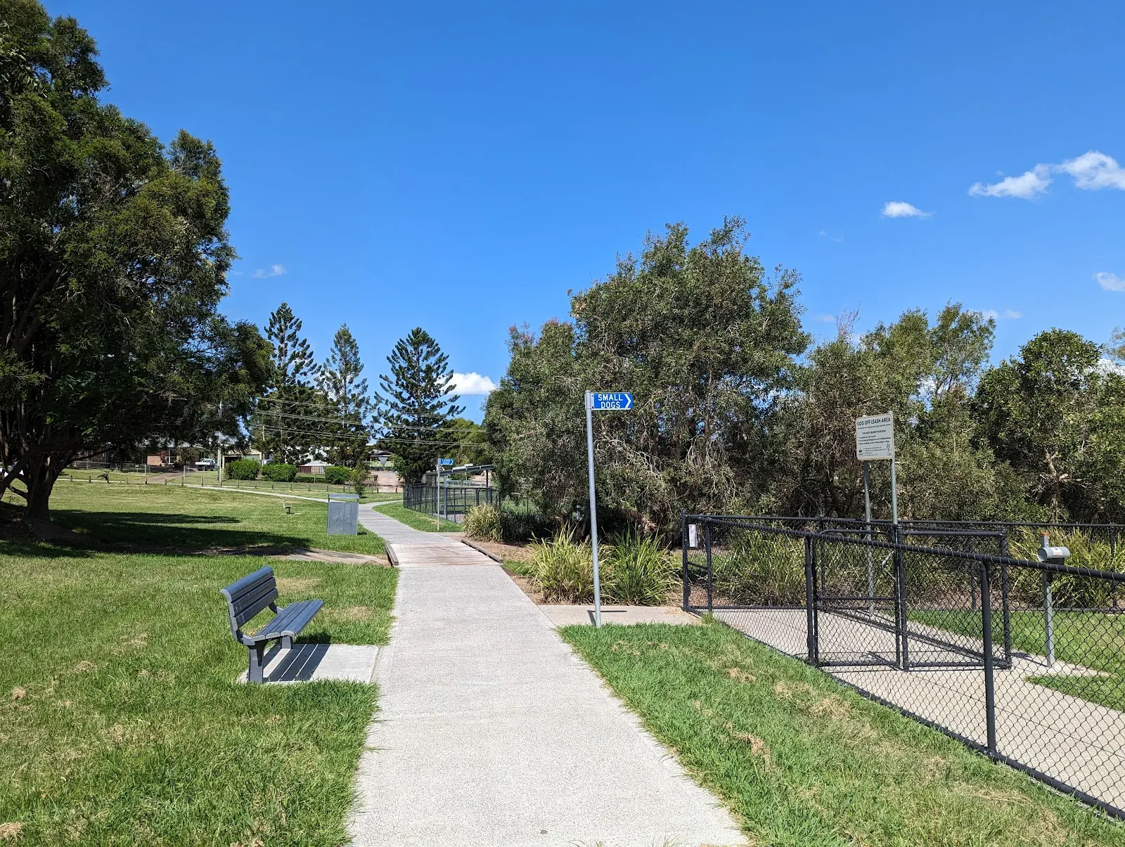 James Fitzgerald Park Off Leash Large & Small Dog Area dog park