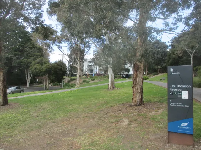 J W Thomson Reserve Dog Off Leash Area dog park