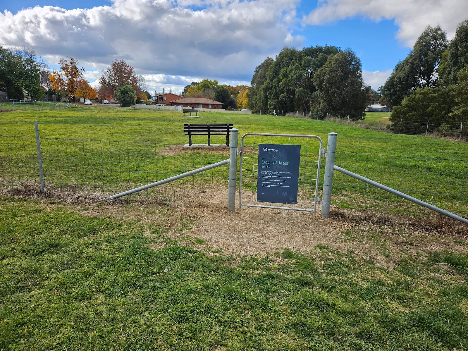 Ridley Oval Fenced Dog Park dog park